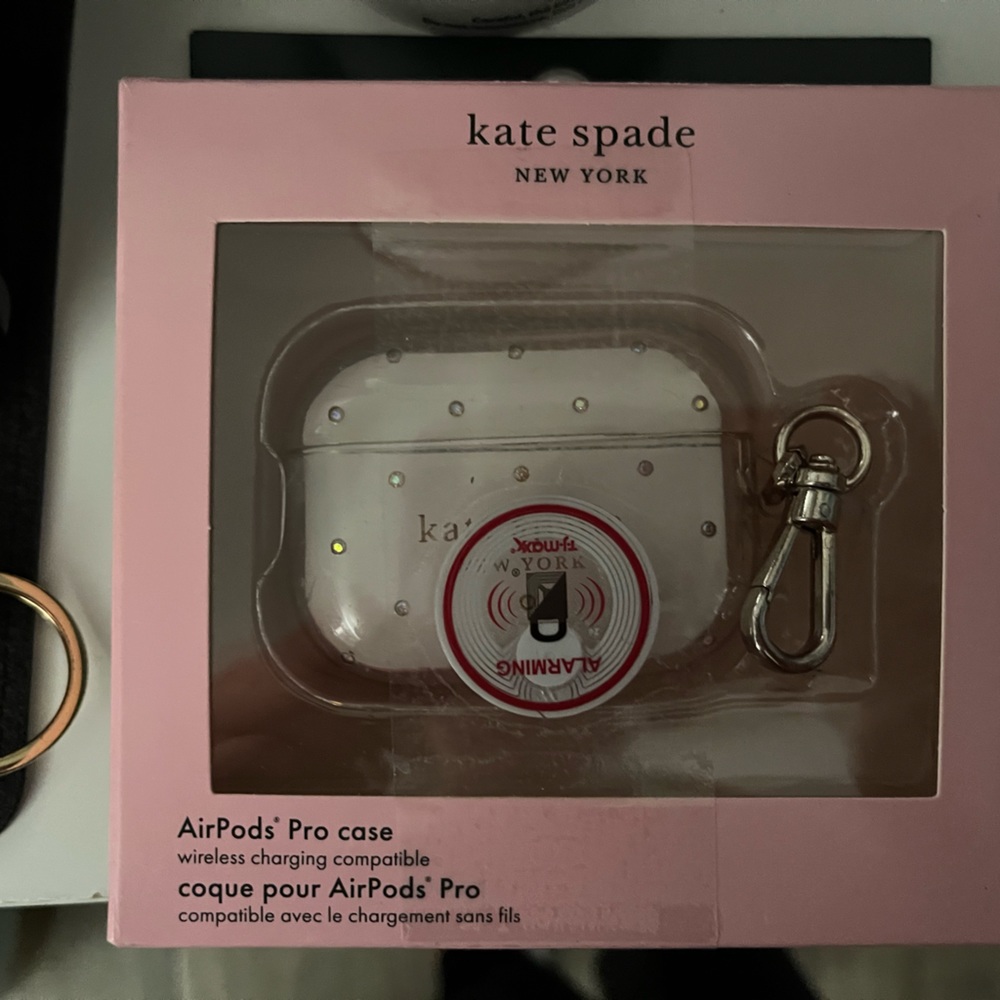 Kate Spade Air pods pro clear case